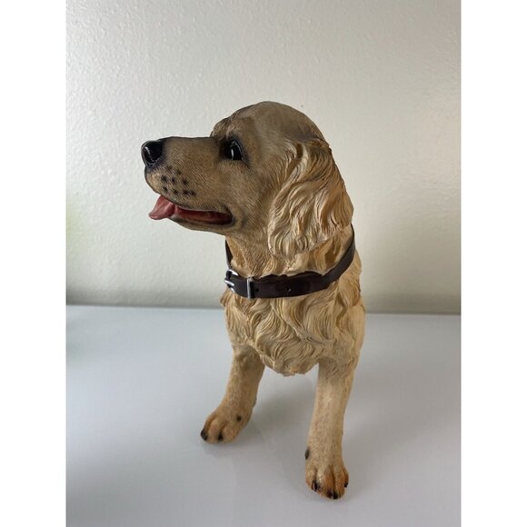 Large Dog Statue, Golden Retriever, Garden Statue, Animal Home Decor - Picture 5 of 12